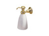 75055-PB Victorian Bath Soap Dispenser Polished Brass Finish