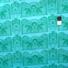 Anna Maria Horner FAAH016 Pretty Potent Banner Days Mint Flannel Fabric By Yd