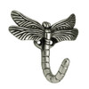 B46145Y-BS?P Brushed Satin Pewter Dragonfly Coat and Hat Hook