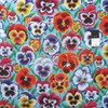 Philip Jacobs PWPJ076 Pansies Aqua Cotton Quilting Fabric By Yard