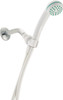 Peerless 76147WH White Full Spray Handshower w/ Shower Arm Mount