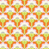 Heather Bailey True Colors PWTC015 Pop Blossom Persimmon Cotton Fabric By Yard