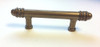 PN1516-ACT 3" Olive Leaf Cabinet Drawer Pull Tumbled Antique Copper