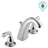 Delta B3511LF-PPU-ECO Foundations 8" Widespread 2 Handle Bathroom Faucet Chrome