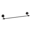 Moen DN4924BK Sienna Bath 24" Towel Bar Black Finish