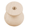 Liberty PN1051M-UN Maple Spice Unfinished Wood 1" Cabinet Drawer Knob LOT OF 100
