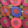 Kaffe Fassett QBGP001 Carpet Black 108" Wide Cotton Quilt Backing Fabric By Yard