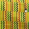 African Tribal Kente Print T-5004 Polished Cotton Fabric By The Yard