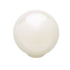 Liberty P95515C-W White Ceramic 1 1/4" Round Ball Cabinet & Drawer Knob