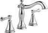 Delta Cassidy 3597LF-MPU 2 Handle Widespread Bathroom Faucet Chrome Finish