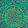 Kaffe Fassett PWGP092 Millefiore Jade Cotton Quilting Fabric By The Yard