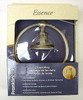 Essence Bath Towel Ring Satin Nickel Finish