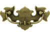 P67600-AE Antique English Brass 3" Decorative Bail Cabinet Drawer Knob Pull