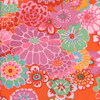 Kaffe Fassett GP89 Asian Circles Tomato Cotton Fabric By The Yard