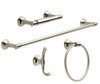 Franklin Brass BEX418 Bexley 4 Piece 18" Bath Hardware Set Satin NIckel