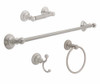 Franklin Brass Townsend 4 Piece 18" Bath Accessories Hardware Set Satin Nickel