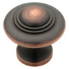 Liberty P61540-VB-C 1 1/4" Bronze w/ Copper Highlights Cabinet Drawer Knob