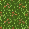 Tula Pink PWTP106 Holiday Homies Bambi Life Pine Cotton Fabric By Yard
