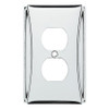 Brainerd W35391-PC Upton Polished Chrome Single Duplex Outlet Cover Plate