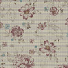 Henry Glass 8918 My Back Porch Check Flowers Gray Quilting Fabric By Yd