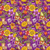 Blank Quilting 8680-55 Garden Glory Garden Allover Purple Cotton Fabric By Yard