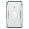 Brainerd W35390-PC Upton Polished Chrome Single Switch Cover Plate