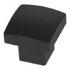 Liberty P38521C-FB 1 1/8" Simply Geometric Flat Black Cabinet Drawer Knob