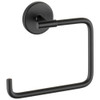 Delta 759460-BL Trinsic Bath Towel Ring Matte Black Finish