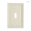 126446 Almond Wood Architect Single Switch Switch Cover Wall Plate