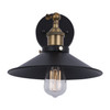 Aharon Collection 1-Light Sconce in Dark Gray Finish