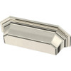 Liberty P42406C-PN Decorators 3" Faceted Cup Cabinet & Drawer Pull Polished Nickel