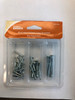 Project Basics 085-03-3369 40 Piece Wood Flathead Screw Assortment Pack