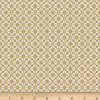 Stof Fabrics 4497-012 Gloria Medallion Gold Cotton Fabric By The Yard