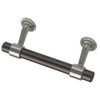 Liberty P38489C-SBR 3" Floating Dual Tone Cabinet Pull Satin Nickel & Coco Bronze