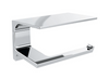 Delta 79956 Pivotal Bath Toilet Paper Holder w/ Shelf Chrome Finish