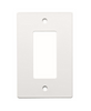 Hampton Bay W32733-PW Subway Tile Single GFCI Cover Plate Pure White