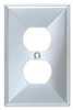 135875 Chrome Beverly Duplex Outlet Cover Plate