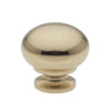 P30931C-PL 1 3/16" Solid Brass Continental Cabinet Drawer Pull Knob
