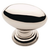 Liberty P20636C-PN 1 1/8" Polished Nickel Rugby Cabinet Drawer Knob