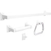 136461 Best Value Centura 4 Piece Bath Set White