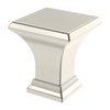 Liberty P39392W-PN  1" Refined Square Cabinet Knob Polished Nickel