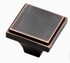 Liberty P32705W-VBC Bronze & Copper 1" Hollister Square Cabinet Knob