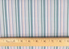 Stof of France Belle Epoque Stripe Teal Cotton Quilting Fabric By The Yard