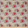 Stof of France Un Jour En Ete Floral Pink Cotton Quilting Fabric By The Yard