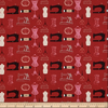 Stof of France Couturiere Studio Red Cotton Quilting Fabric By The Yard