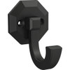 Better Homes & Gardens Single Prong Hex Hook Flat Black Finish