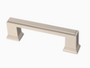 Brainerd P44269W-SN Satin Nickel 3" & 3 3/4" Classic Rectangle Cabinet Drawer Pull