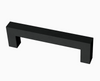 Liberty P41874W-FB 3 3/4" Flat Black Square Cabinet Drawer Pull