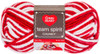 Red Heart Team Spirit Chunky Red & White Knitting & Crochet Yarn