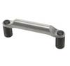 Liberty P38781C-SBR Satin Nickel & Coco Bronze Riveted Drawer & Cabinet Pull